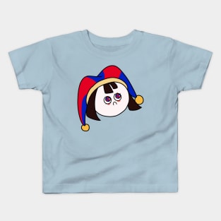 the amazing digital circus pomni face Kids T-Shirt